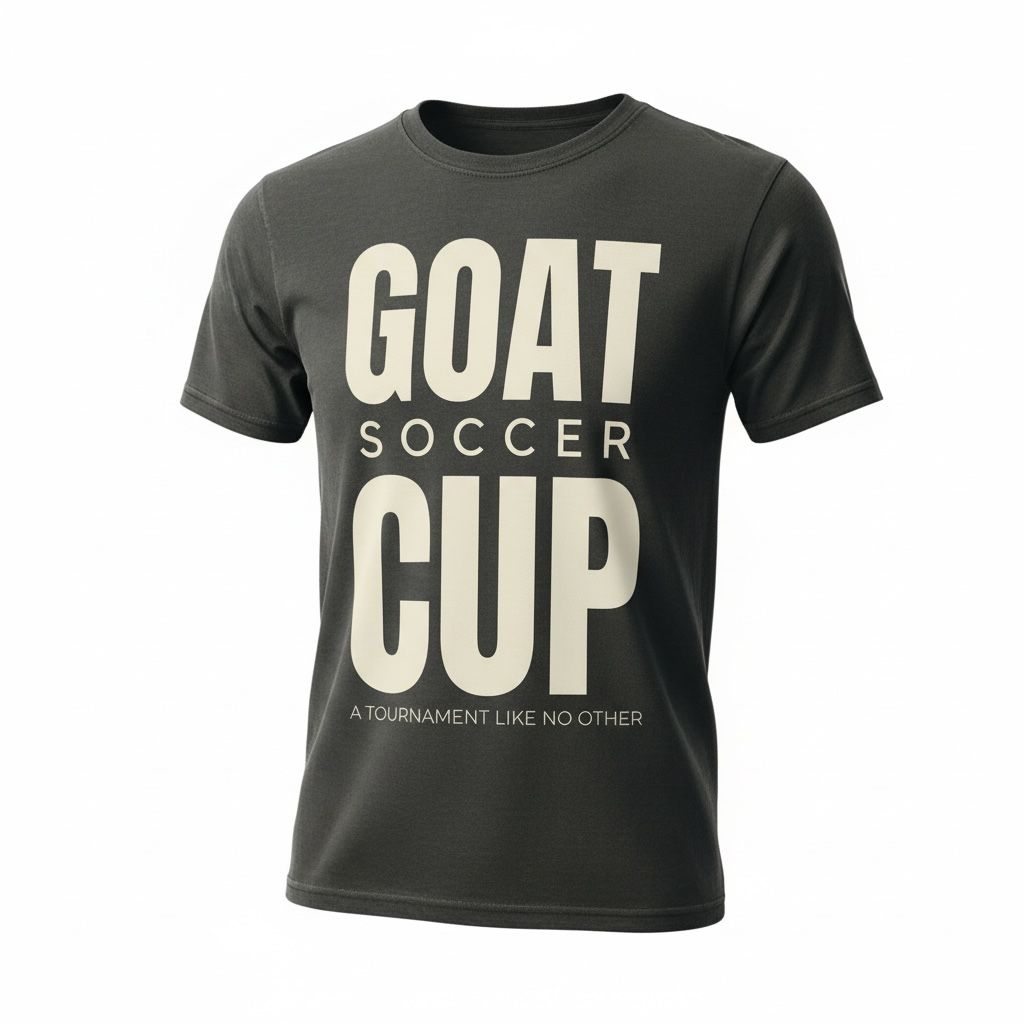 Men’s GOAT Soccer Cup T-Shirt